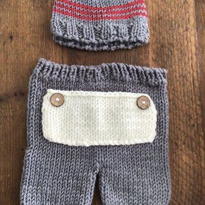 Baby Photography knitted outfit
